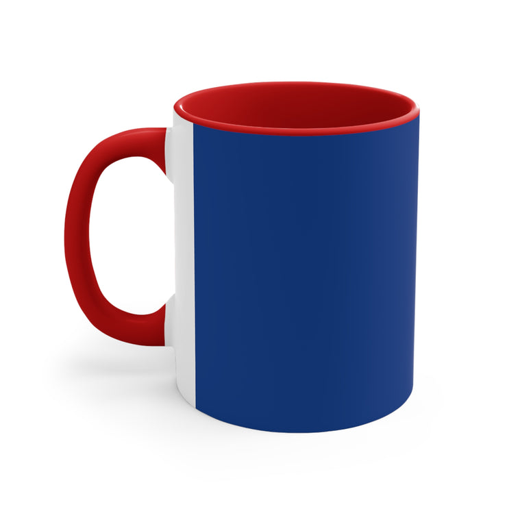 Navy Accent Coffee Mug, 11oz