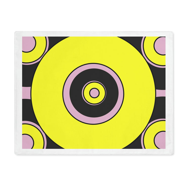 Yellow Disk Placemat