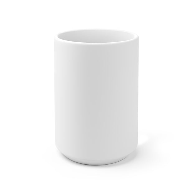 White Ceramic Mug 15oz