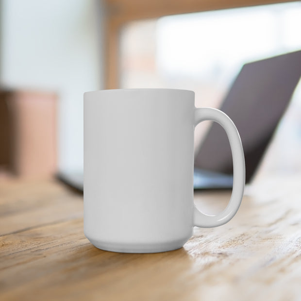 White Ceramic Mug 15oz