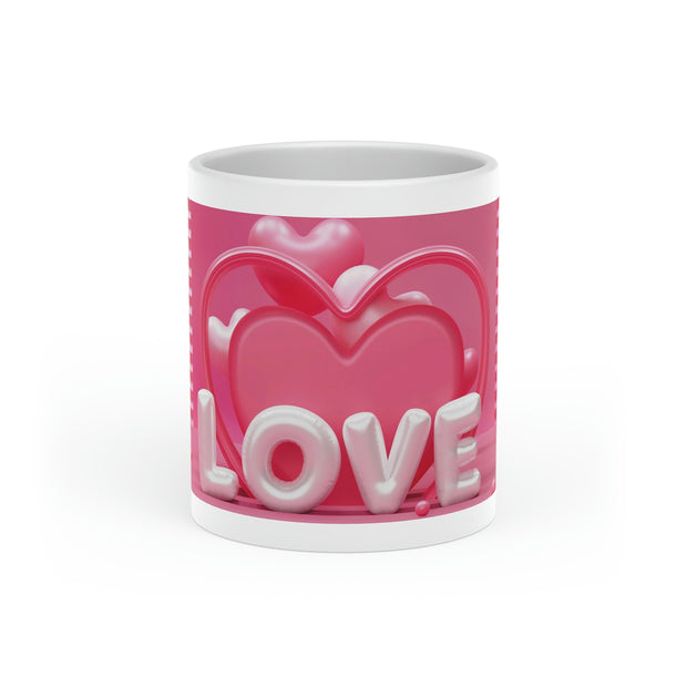 Lea Love Heart-Shaped Mug