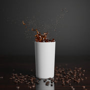 Milky Conical Coffee Mugs (3oz, 8oz, 12oz)