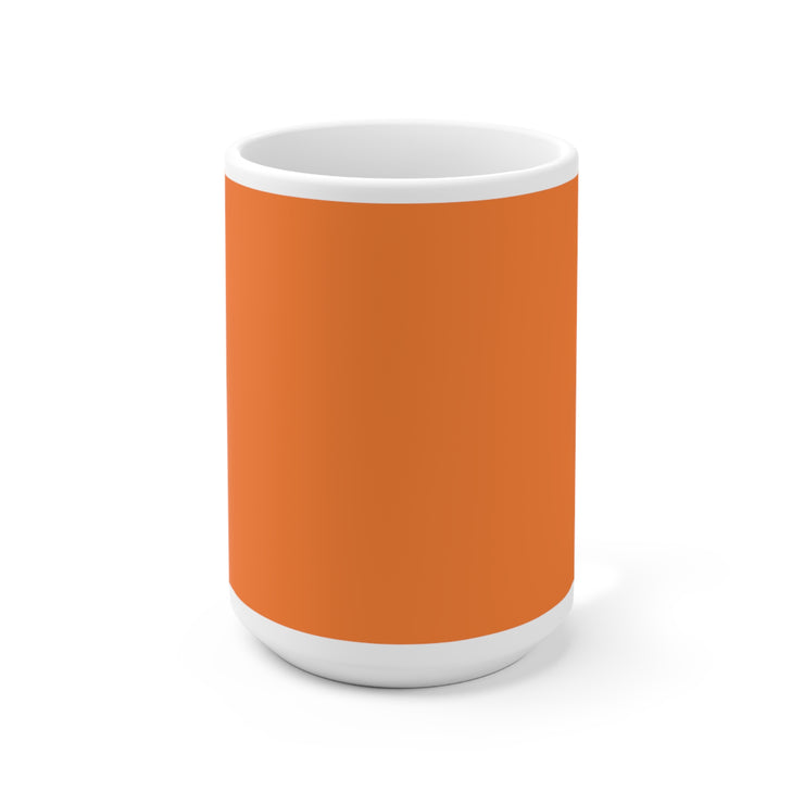 Apricot Ceramic Mug 15oz