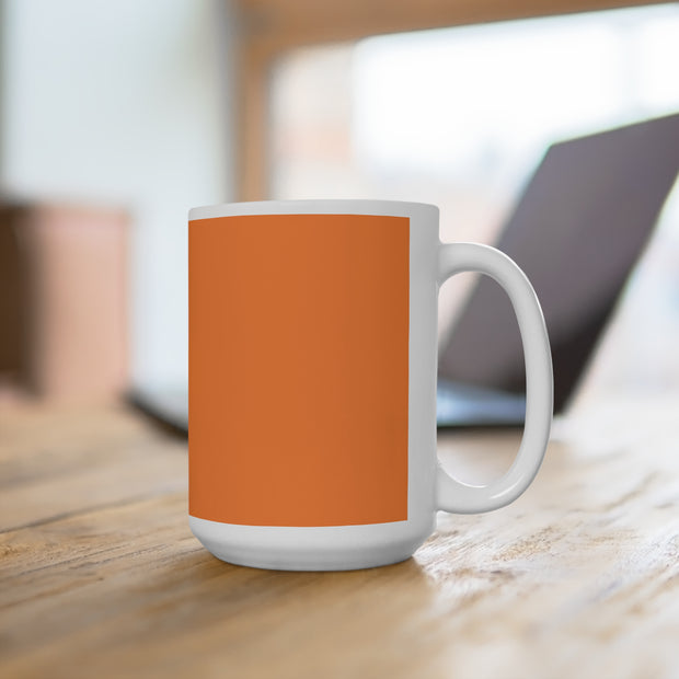 Apricot Ceramic Mug 15oz
