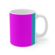 Pinkish White Mug 11oz