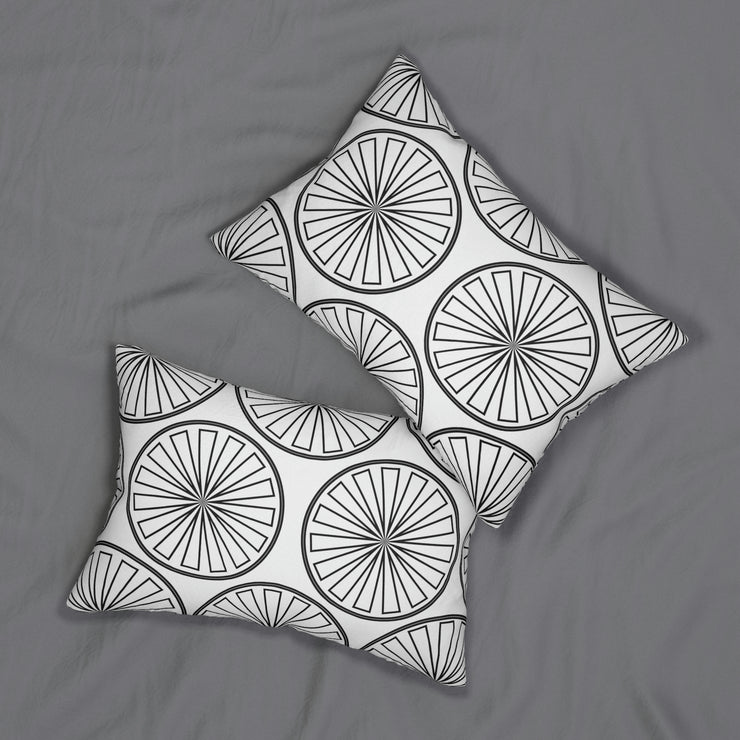 Kenzy Spun Polyester Lumbar Pillow