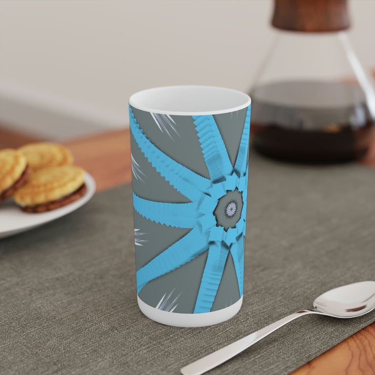 Blue Star Conical Coffee Mugs (3oz, 8oz, 12oz)