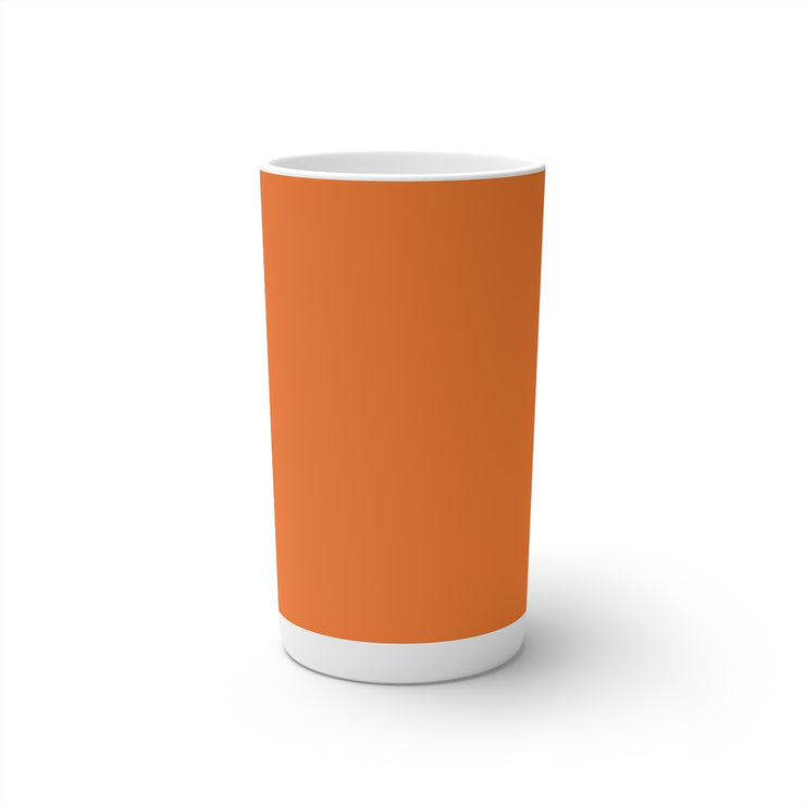 Orange Conical Coffee Mugs (3oz, 8oz, 12oz)