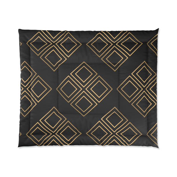 Black & Gold Comforter