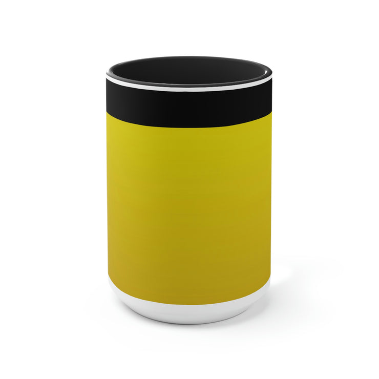 Corn Two-Tone Coffee Mugs, 15oz