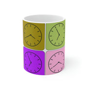 Round The Clock Ceramic Mugs (11oz\15oz\20oz)