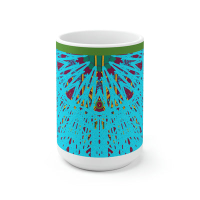 Maya Net Ceramic Mug 15oz