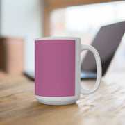 Creamy Ceramic Mug 15oz