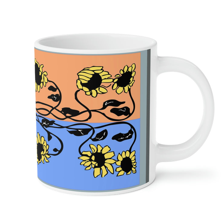 Dancing Flower Ceramic Mugs (11oz\15oz\20oz)