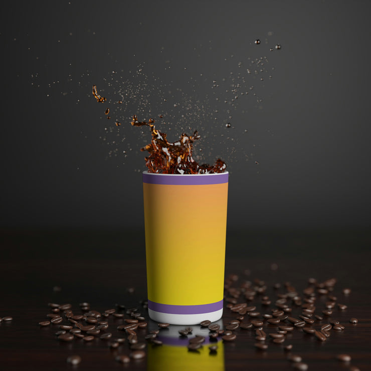 Yellow Conical Coffee Mugs (3oz, 8oz, 12oz)