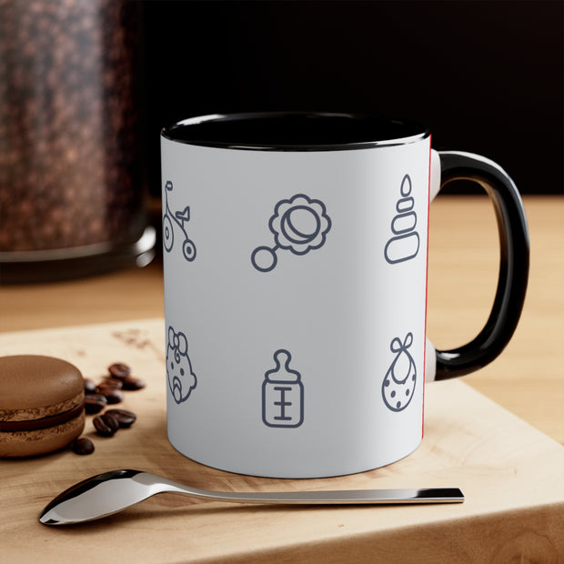 Baby Icons Accent Coffee Mug, 11oz