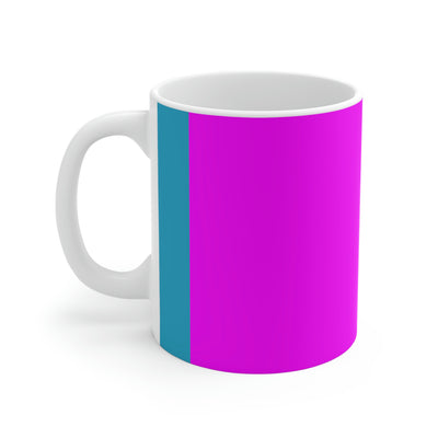 Pinkish White Mug 11oz