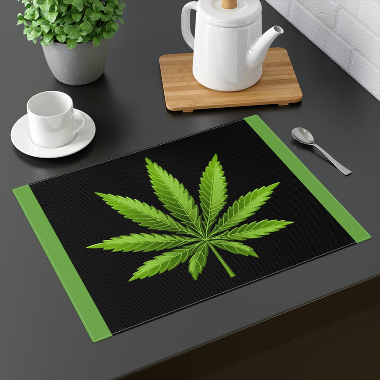 Green Maple Placemat, 1pc