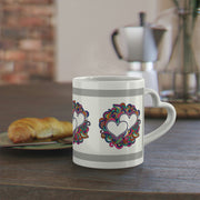 Ruby Love Heart-Shaped Mug